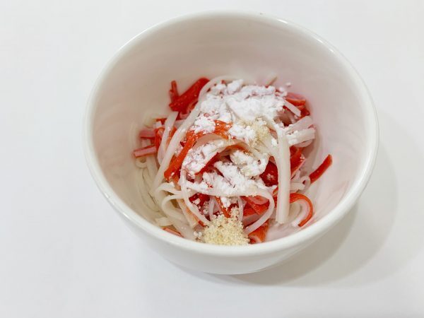 カニカマのかわいいお弁当おかず3選！3分以内でできちゃう