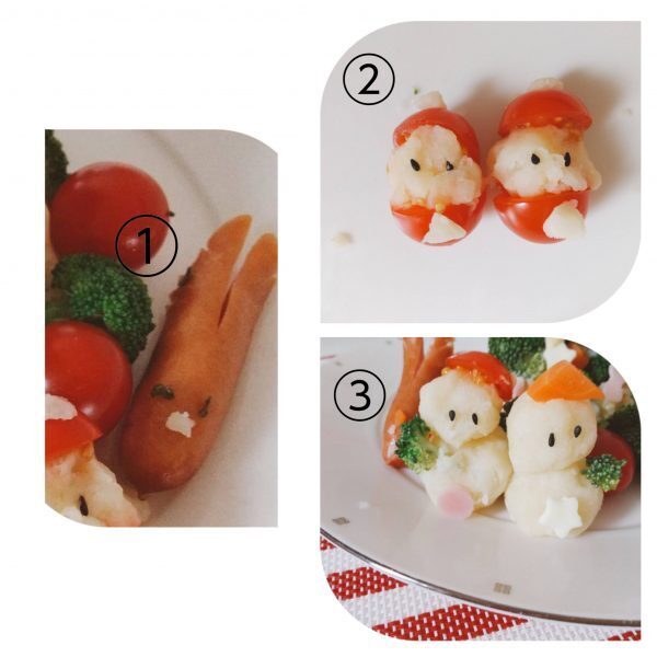 野菜ギライの娘に効果てきめん！クリスマスサラダの魔法