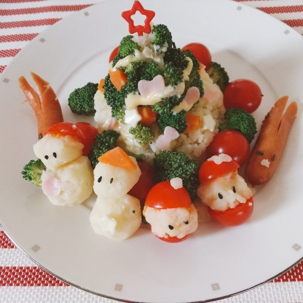 野菜ギライの娘に効果てきめん！クリスマスサラダの魔法