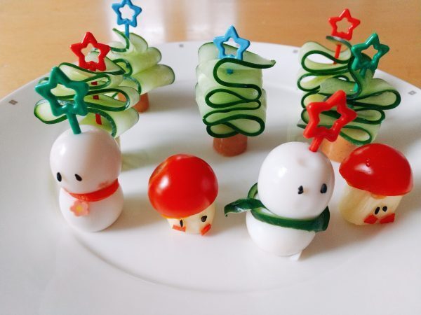 野菜ギライの娘に効果てきめん！クリスマスサラダの魔法