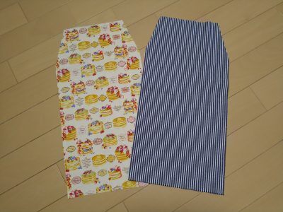 【入園グッズ】巾着型とマジックテープ、2種類のお弁当袋の作り方