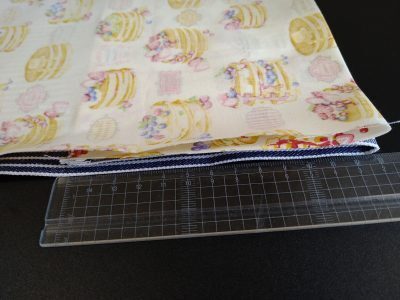 【入園グッズ】巾着型とマジックテープ、2種類のお弁当袋の作り方