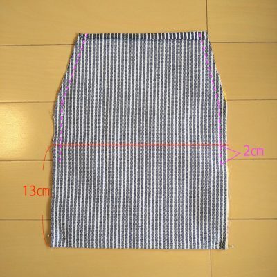 【入園グッズ】巾着型とマジックテープ、2種類のお弁当袋の作り方