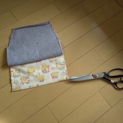 【入園グッズ】巾着型とマジックテープ、2種類のお弁当袋の作り方