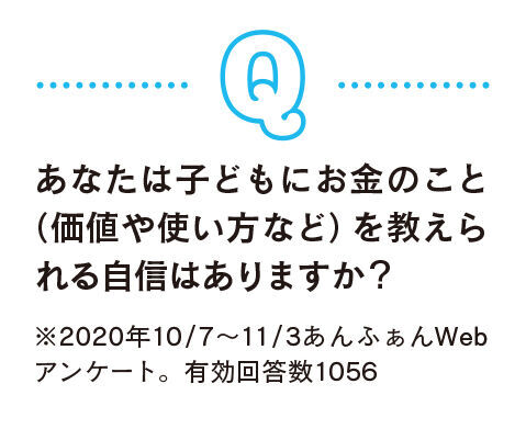 子どもにいつから？何を？どう教える？ お金のハナシ