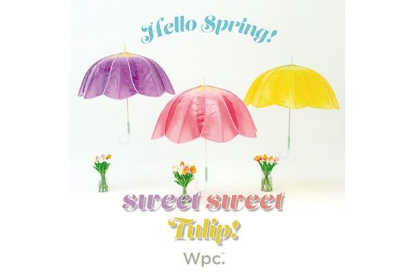 かわいくて長く使える！　Wpc.「雨の日を楽しくオシャレに過ごす」ビニール傘を発売