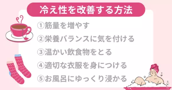 72％の女性が「冷え性」に悩んだ経験アリ。改善する5つの方法を紹介！