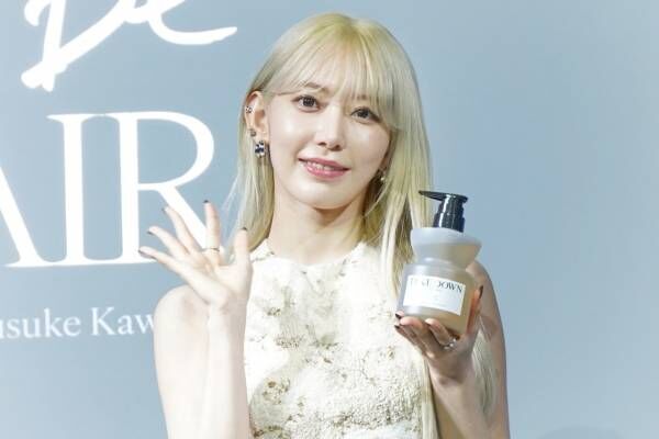 宮脇咲良がCMに登場！　河北裕介プロデュース「&amp;#038;be HAIR」の魅力を語る