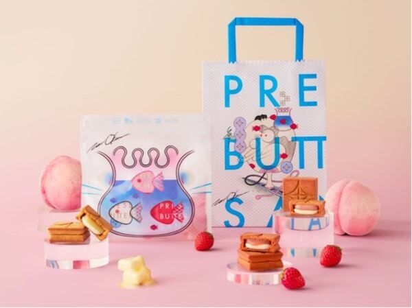 「PRESS BUTTER SAND×Pake」金魚鉢デザインのバターサンドが登場！