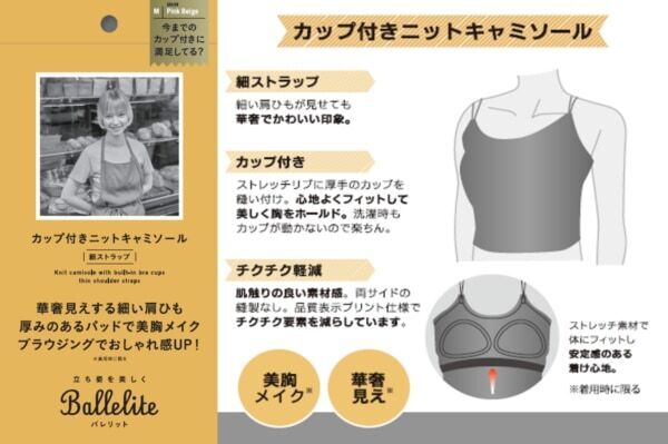 楽してスタイルUP。「バリレット」から立ち仕事のためのインナー5アイテム登場