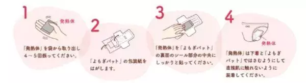 今すぐ使いたい温活グッズ！　「よもぎ温座パット オーガニック 低温タイプ」発売