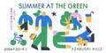 麻布台ヒルズ初めての夏イベント「SUMMER AT THE GREEN」開催中！