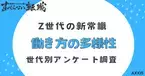 約9割がZ世代の働き方に「肯定的」。実際に副業を行なっている人は9割超に