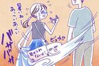 太ももがびっしょり。真夏の車中で彼女を襲った恥ずかしい悲劇