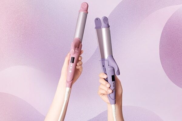 くすみピンク＆パープルの２色！　SALONIA、秋冬限定ドライヤー&amp;#038;ヘアアイロンを発売