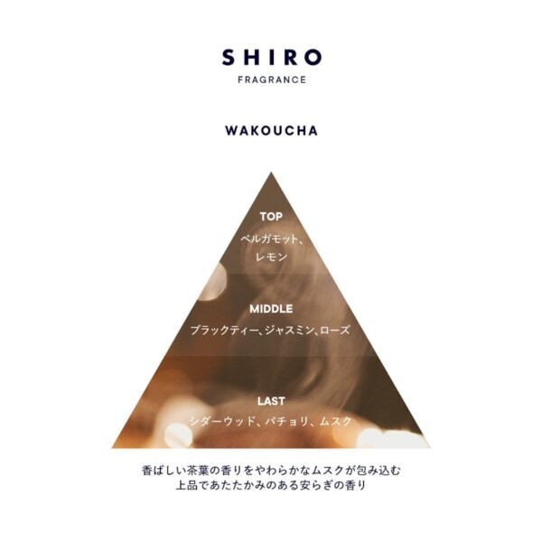 【SHIRO】心和むひとときを演出する「和紅茶」を数量限定で発売