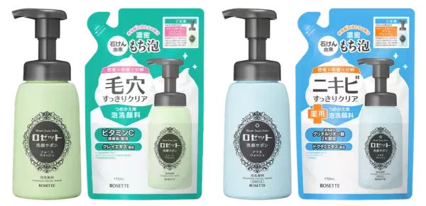 濃密もち泡＆弾力！　泡洗顔の新ブランド「ロゼット洗顔サボン」が誕生
