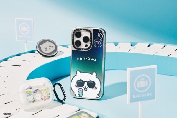 「ちいかわ x CASETiFY」旅行がテーマのコレクションが登場。ポップアップも開催