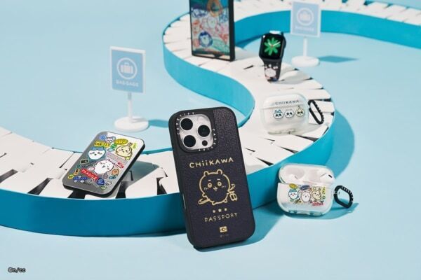 「ちいかわ x CASETiFY」旅行がテーマのコレクションが登場。ポップアップも開催