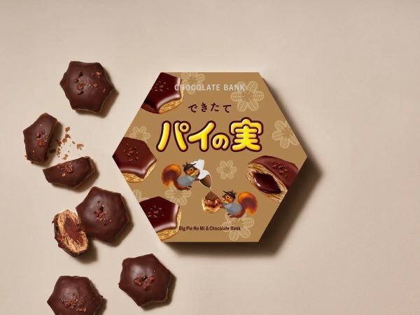 「パイの実×チョコレートバンク」チョコリッチな“生スイーツ”が登場