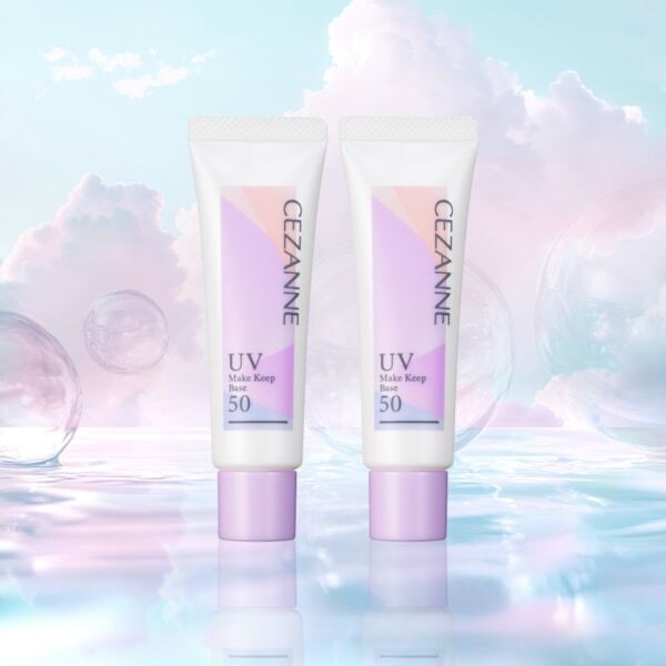 ラベンダー下地で透明感UP。セザンヌ「皮脂テカリ防止下地50」限定カラー登場　　