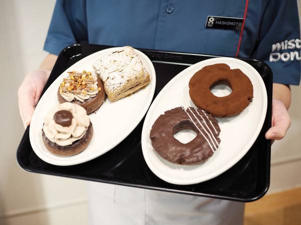 ミスドがピエール マルコリーニと2度目のコラボ。さらに進化した5種類のドーナツを紹介！