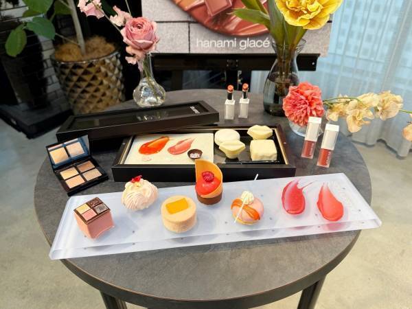 シュウ ウエムラの春コレクションがアフタヌーンティーに！ キンプトン新宿東京コラボで春を先取り