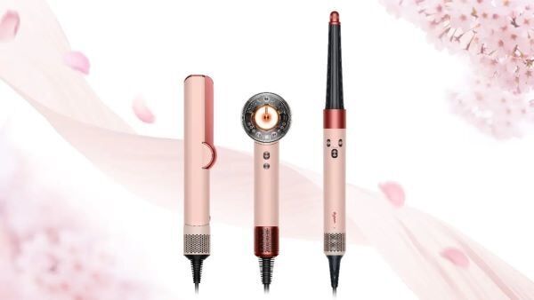 春限定“さくら”カラー。ダイソン「さくらチェリー」のヘアケア3製品を発売