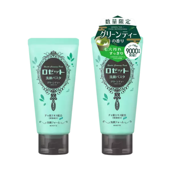 毛穴ケア洗顔に。「ロゼット洗顔パスタ」から“グリーンティーの香り”がお目見え