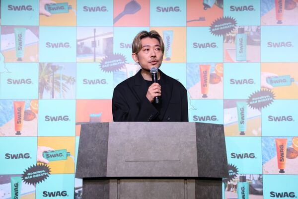 白濱亜嵐がバレンタインの苦い思い出を明かす!?　 「SWAG」新ブランドアンバサダー就任発表会レポート