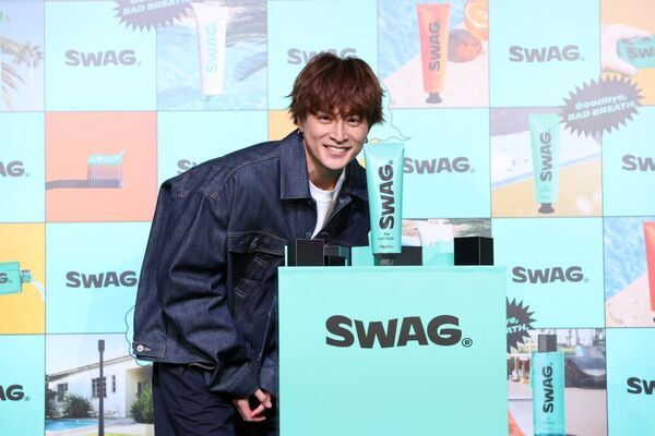 白濱亜嵐がバレンタインの苦い思い出を明かす!?　 「SWAG」新ブランドアンバサダー就任発表会レポート