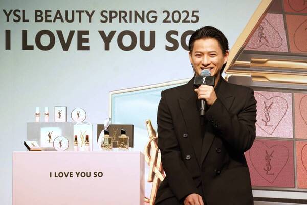 平野紫耀が新「イヴ・サンローラン・ボーテ アンバサダー」に就任！　“LOVE”を表現した限定コレクションにさっそく虜に【発表会レポ】