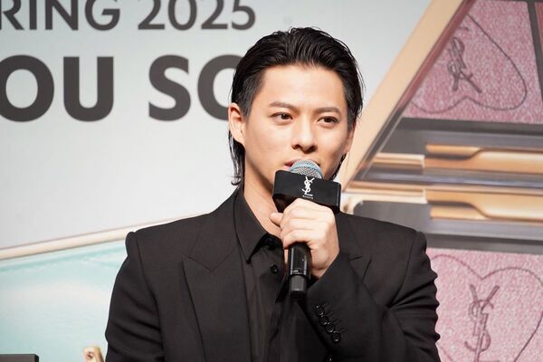 平野紫耀が新「イヴ・サンローラン・ボーテ アンバサダー」に就任！　“LOVE”を表現した限定コレクションにさっそく虜に【発表会レポ】