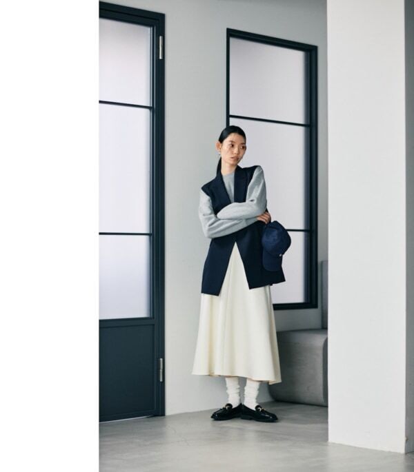 春の“着回し”オン・オフコーデを提案。ナノ・ユニバース「WORK ELEGANCE」