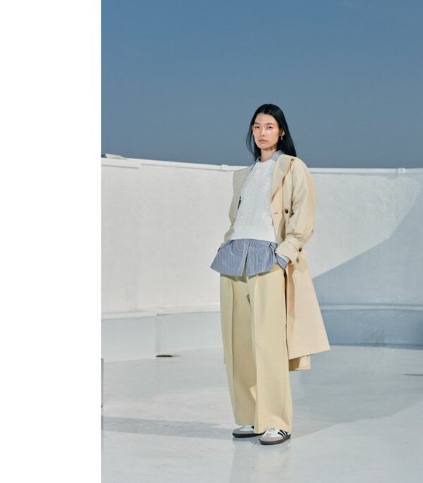 春の“着回し”オン・オフコーデを提案。ナノ・ユニバース「WORK ELEGANCE」