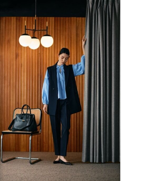 春の“着回し”オン・オフコーデを提案。ナノ・ユニバース「WORK ELEGANCE」