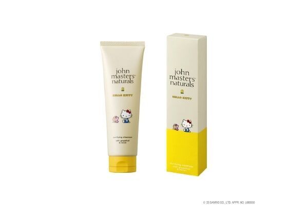 john masters organicsとハローキティが初コラボ！　リップカーム、ヘアブラシの限定品を発売