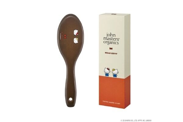 john masters organicsとハローキティが初コラボ！　リップカーム、ヘアブラシの限定品を発売