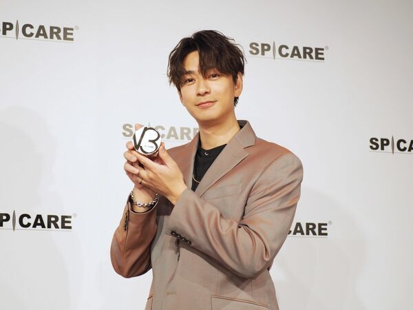 V3ファンデーションシリーズ新ブランドアンバサダーに三浦翔平が就任！　毎日のスキンケアを語る