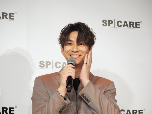 V3ファンデーションシリーズ新ブランドアンバサダーに三浦翔平が就任！　毎日のスキンケアを語る