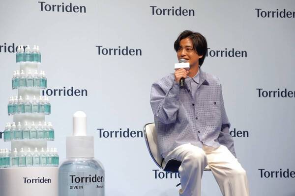 「太陽とは友達」髙橋海人が明かす“らしさ全開”の日焼けケアとは？　「トリデン」アンバサダー発表会レポ