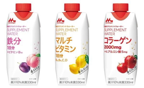 “継続”しやすいインナーケア。「森永サプリメントウォーター」シリーズ新発売！