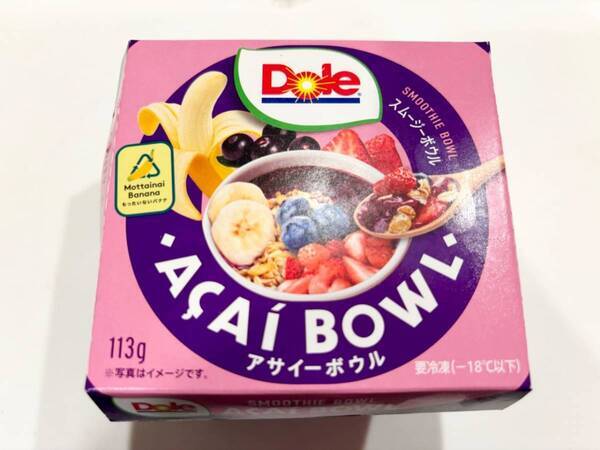 話題沸騰！　セブン-イレブンで発売の「Doleアサイーボウル」を食べてみた