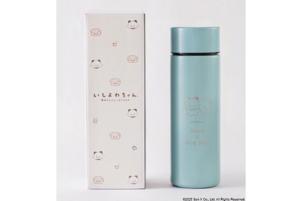 口ぐせは“明日こそ”の人気キャラ。「いしよわちゃん」の名入れスリムボトル発売