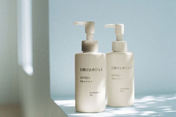 肌に優しいのに高いUVカット効果。無印良品の日焼け止めシリーズがリニューアル