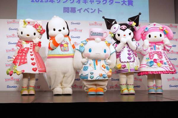 希空＆ホラン千秋、推しにメロメロ！　「サンリオキャラクター大賞」開幕イベントで愛が爆発