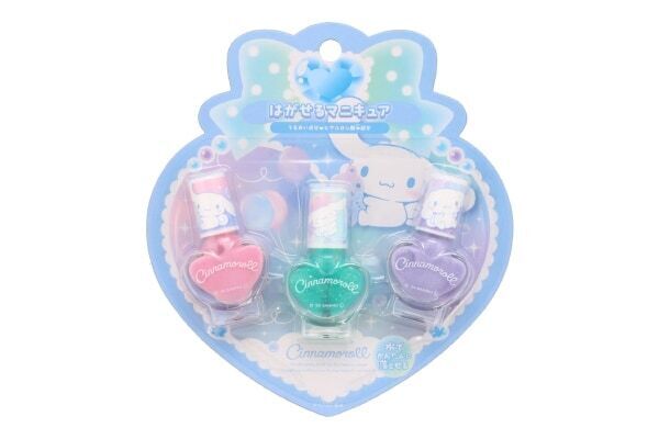 バニラの香り×パステルカラー。シナモロールのキッズコスメが登場