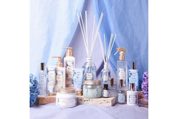 フェルナンダから「アジサイコレクション」登場。ボディミストなど雨の日に寄り添う15アイテム