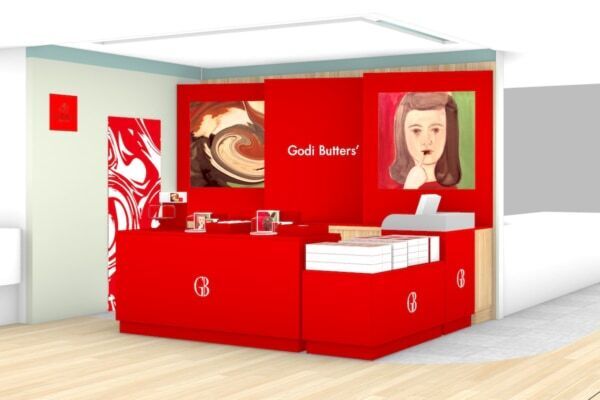 世界初！　ゴディバの新ブランド「Godi Butters’」期間限定店舗がJR東京駅構内にオープン