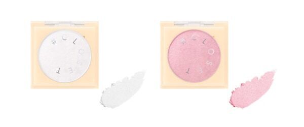 肌にオーロラの輝きを。「#closet」うるみ質感の透明ツヤ膜ハイライターに、限定カラーが新登場！
